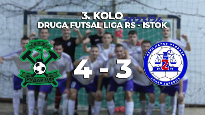 Poraz u okviru trećeg kola od ekipe KMF Rudar
