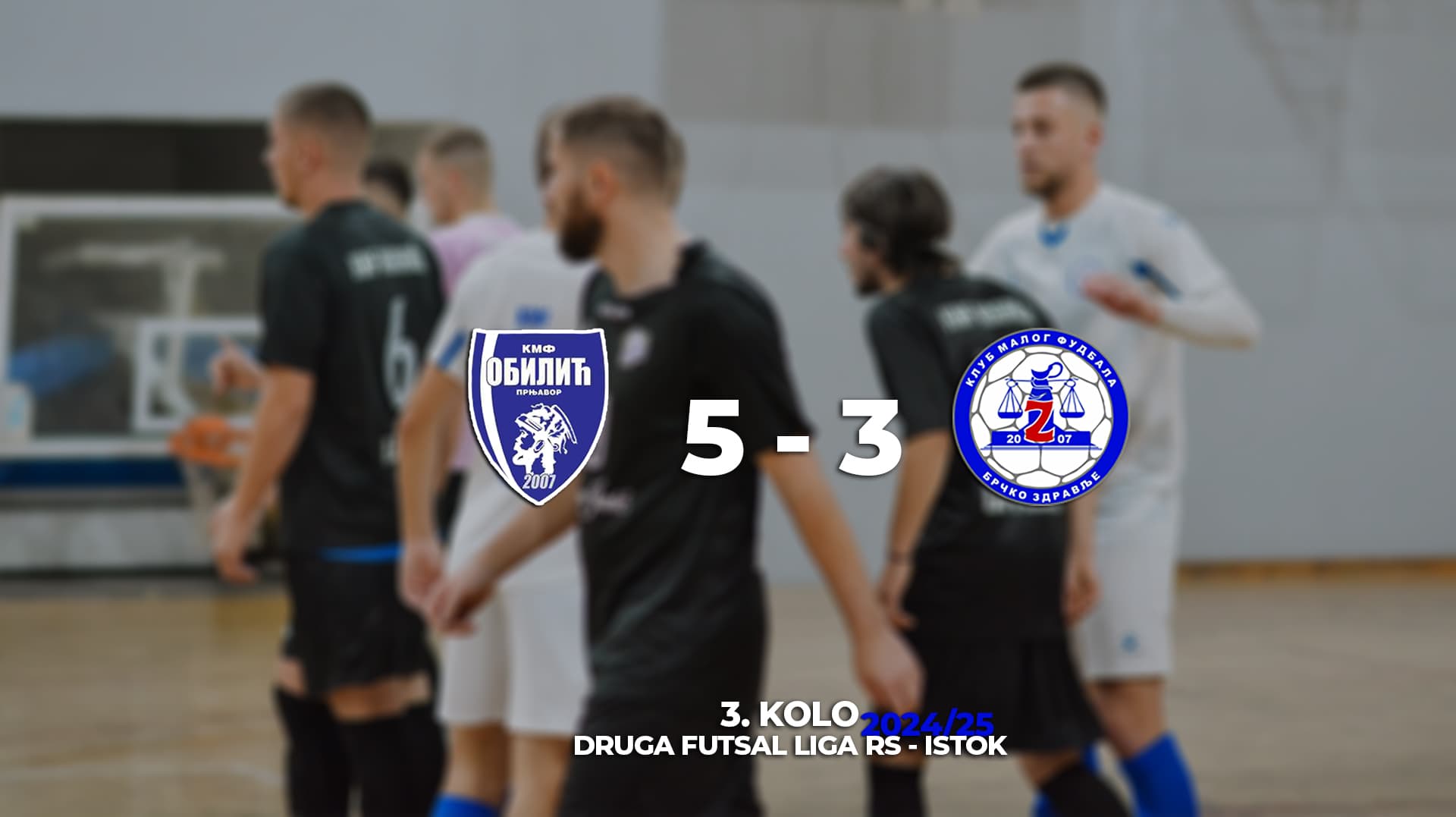 Poraz u napetom gostovanju protiv ekipe KMF Obilić