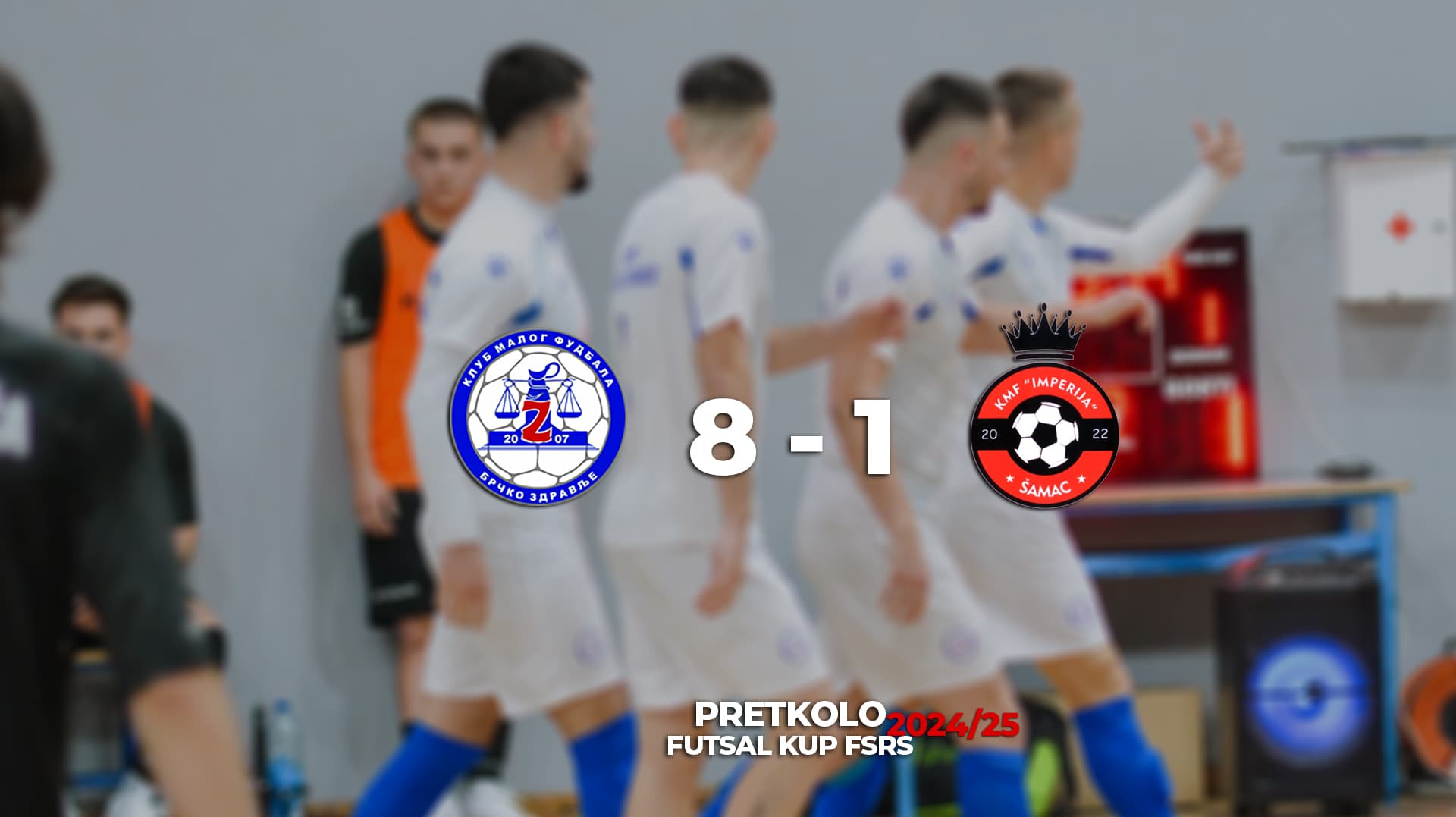 Ubjedljiva pobjeda u pretkolu Kupa protiv KMF Imperije